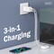 Фото - Сетевое зарядное устройство Digitus (2USB-C, 3A, 1USB-A, 3A) 67W White (DA-10303) | click.ua