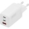 Фото - Сетевое зарядное устройство Digitus (2USB-C, 3A, 1USB-A, 3A) 67W White (DA-10303) | click.ua