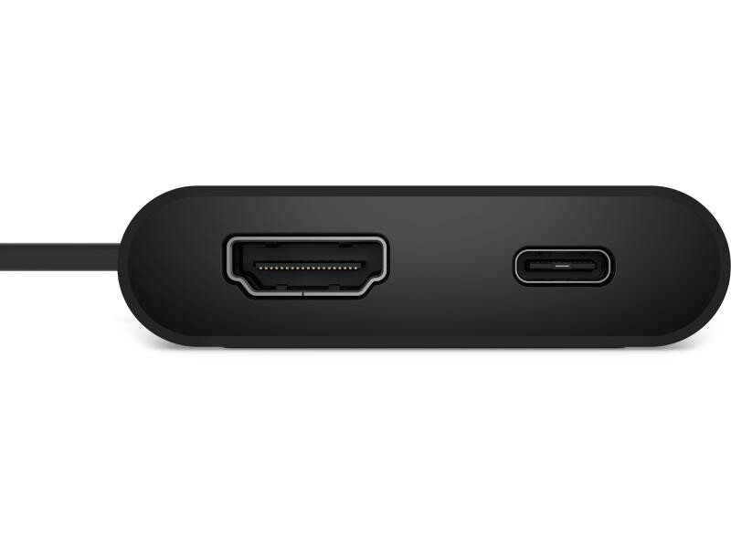 USB-хаб Dell DA225 USB Type-C 4-в-1 Black (470-BFBN)