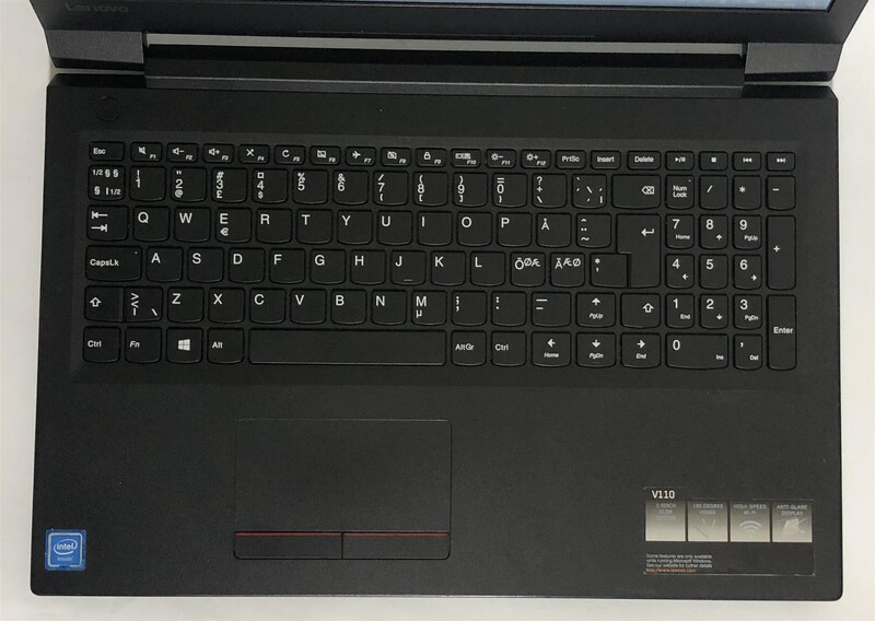 Ноутбук Lenovo V110-15IAP / 15.6" (1366х768) / Celeron N3350 / 8GB / 128GB SSD / Win10Pro - Б/у
