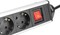 Фото - Фільтр живлення Digitus DA-70624 6 розетки, 2 USB, USB-C, 1.5 м, Silver | click.ua
