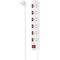 Фото - Фільтр живлення Hama 6 розеток, 1.4 м, White (00223159) | click.ua
