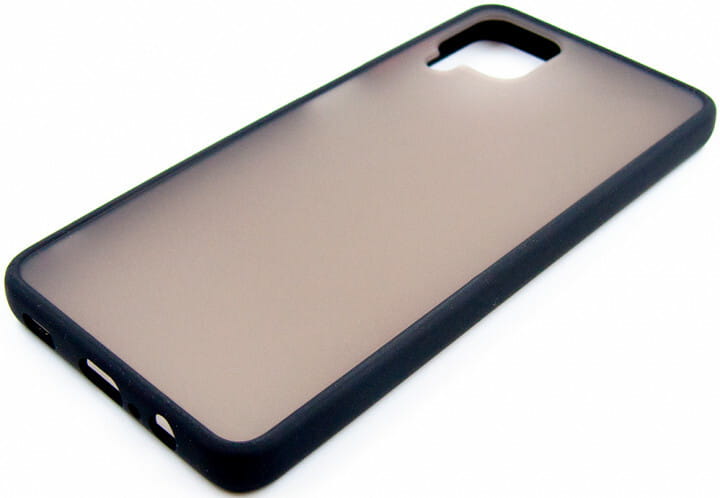 Чeхол-накладка Dengos Matt для Samsung Galaxy A12 SM-A125 Black (DG-TPU-MATT-62)