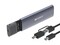 Фото - Внешний карман Sandberg для SSD M.2 (NVMe) M-key USB 3.2 Type-C Grey (136-39) | click.ua