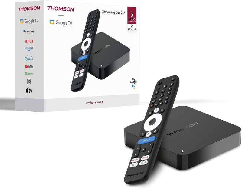 Медиаплеер Thomson Streaming Box 4K UHD 245G