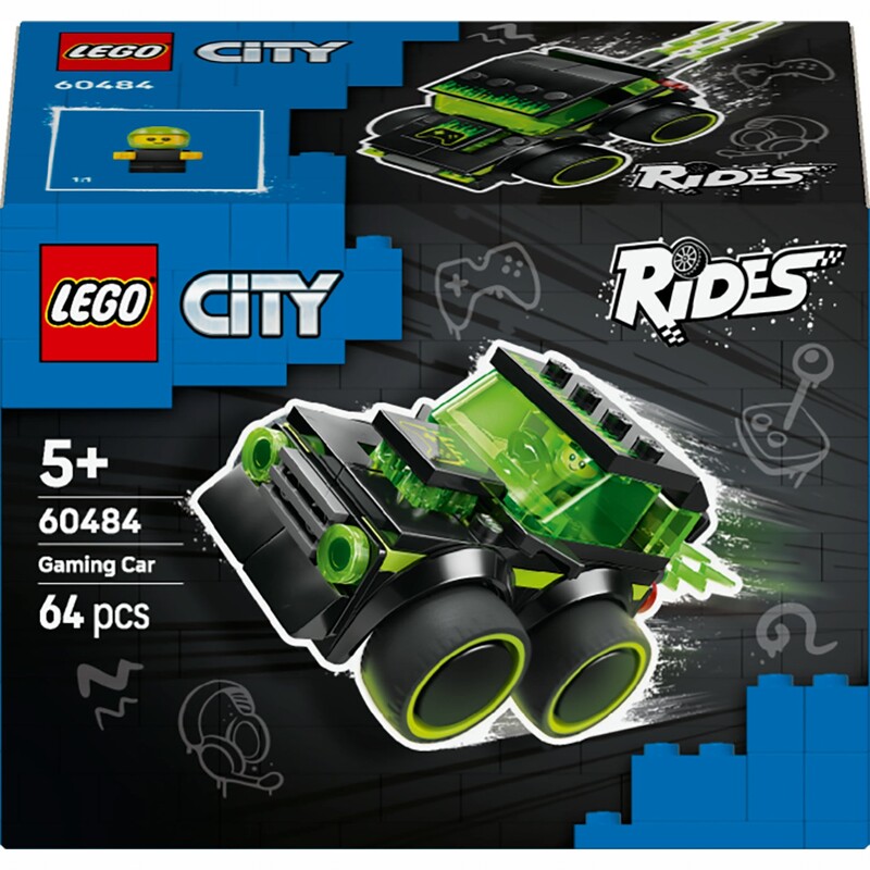 Конструктор LEGO City Автівки — Ігровий автомобіль для перегонів (60484)