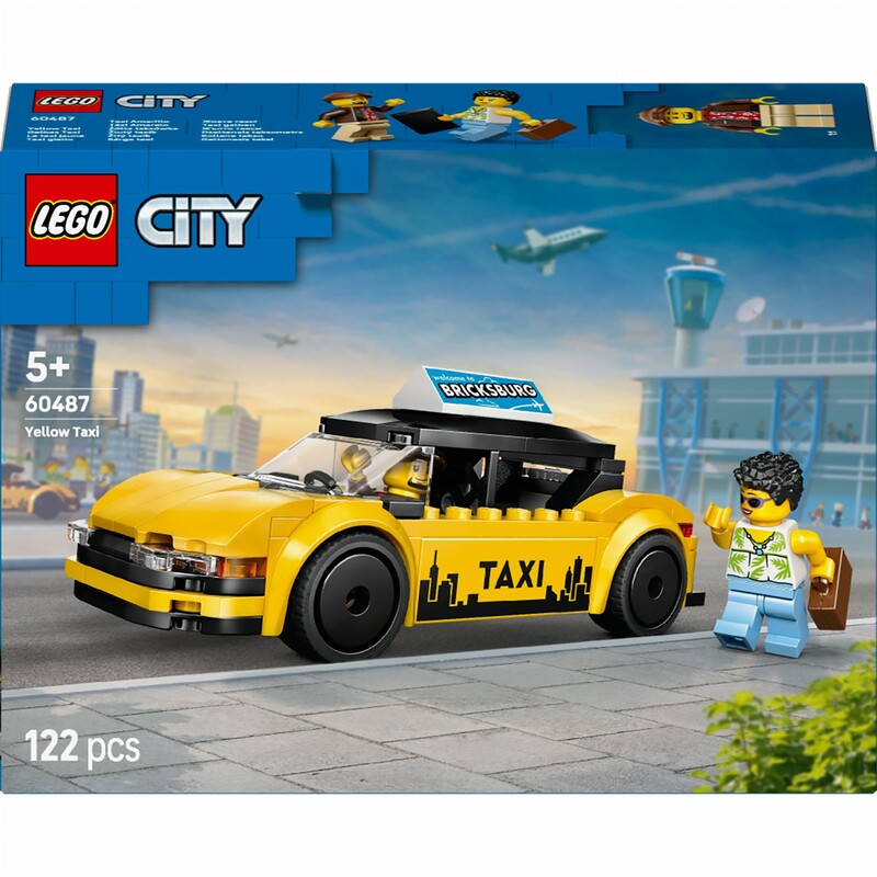 Конструктор LEGO City Желтое такси (60487)
