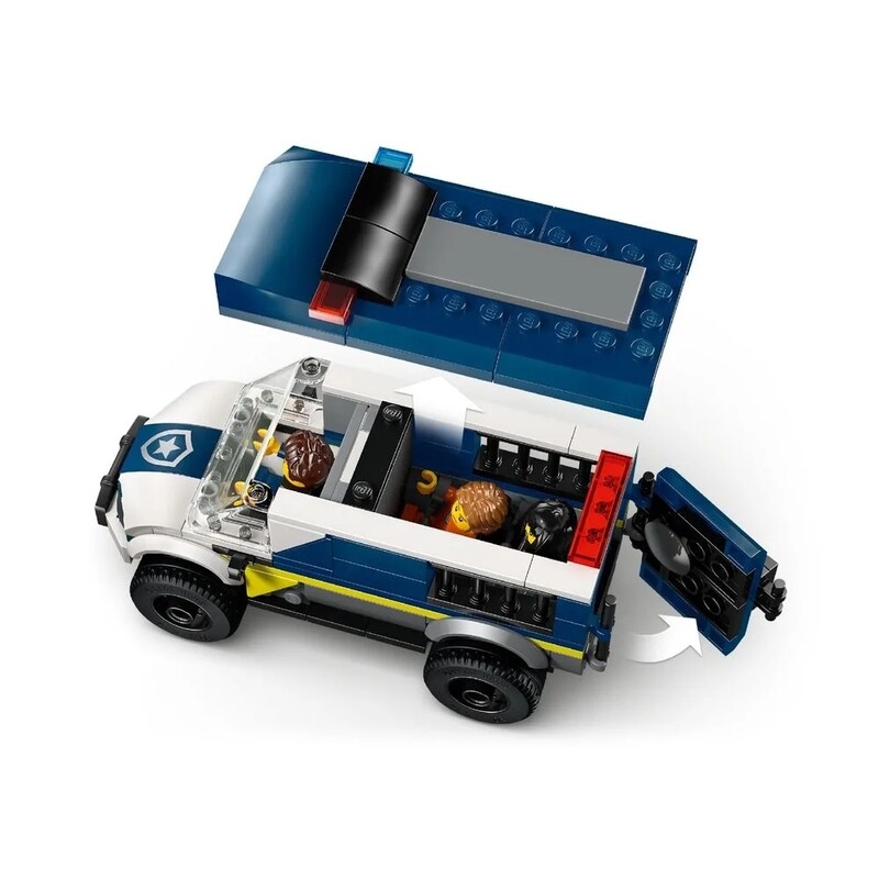 Конструктор LEGO City Поліцейський фургон для перевезення в`язнів (60479)