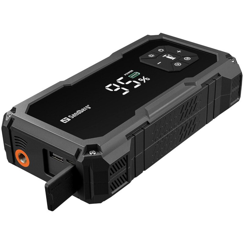 Пуско-зарядное устройство Sandberg Jump Starter 150PSI 10000 mAh Black (421-21)