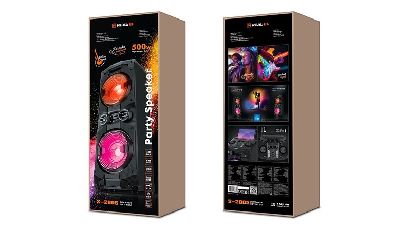 Акустична система REAL-EL S-2005 Black