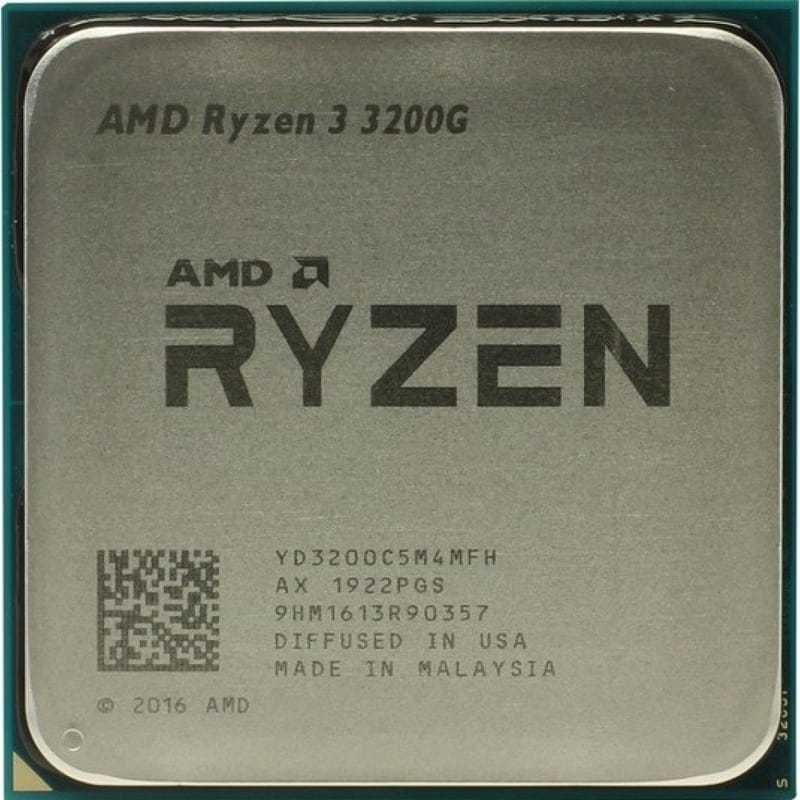 Процессор AMD Ryzen 3 3200G (3.6GHz 4MB 65W AM4) Tray (YD3200C5M4MFH)