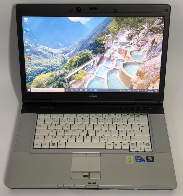 Ноутбук Fujitsu Lifebook E780 / 15.6" (1366х768) / i5-560M / 8GB / 250GB HDD / Win10Pro - Б/у