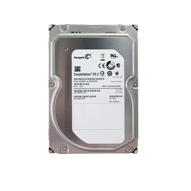 Накопичувач HDD SATA 3.0TB Seagate Constellation ES.2 7200rpm 64MB (ST33000650NS)