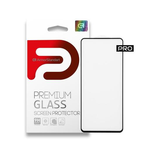 Фото - Захисне скло / плівка ArmorStandart Захисне скло  Pro для Xiaomi Poco M3 Black, 0.33mm  (ARM57956)