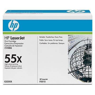 Картридж HP 55X LJ P3015/M521 series (max) (CE255X)