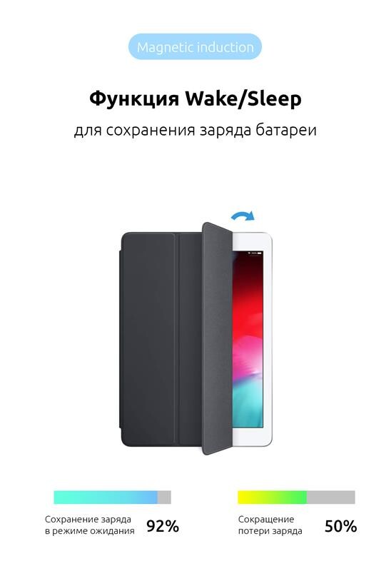 Чохол-книжка Armorstandart Smart для Apple iPad 10.2 (2019) Black (ARM55900)