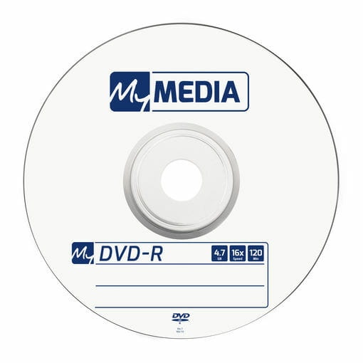 DVD+R MyMedia (69200) 4.7GB, 16x, Matt Silver Wrap, 50шт