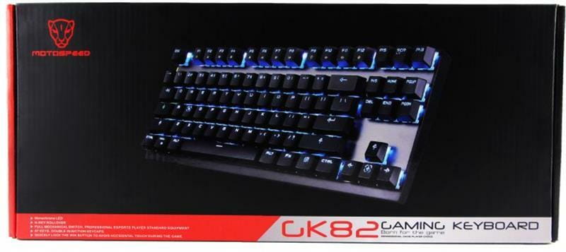 Клавиатура беспроводная Motospeed GK82 Outemu Blue Pink (mtgk82pmb)
