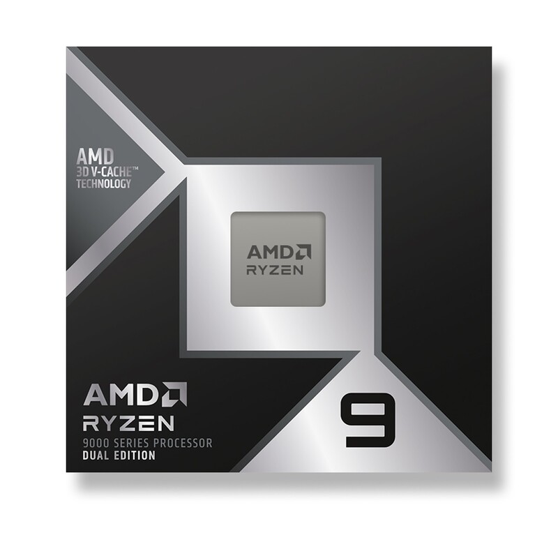 ПроцесорAMD Ryzen 9 9950X3D2 (4.3GHz 192MB 200W AM5) Box (100-100001978WOF)