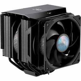 Кулер процессорный CoolerMaster MasterAir MA624 (MAM-D6PS-314PK-R1), Intel: 2066/2011-3/2011/1150/1151/1155/1156/1366/, AMD: AM2+/AM2/AM3/AM3+/AM4/FM1/FM2/FM2+, 140x140x25мм, 4-pin PWM