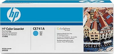 Картридж HP (CE741A) CLJ CP5225, Cyan