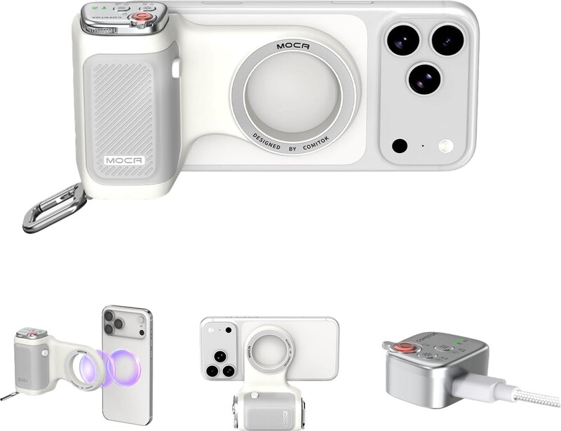 Компактный держатель Camera Grip Comitok MOCA White (COMMOCAWH)