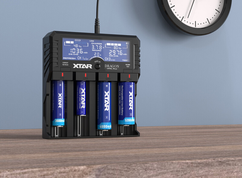 Зарядное устройство XTAR VP4L Plus Dragon