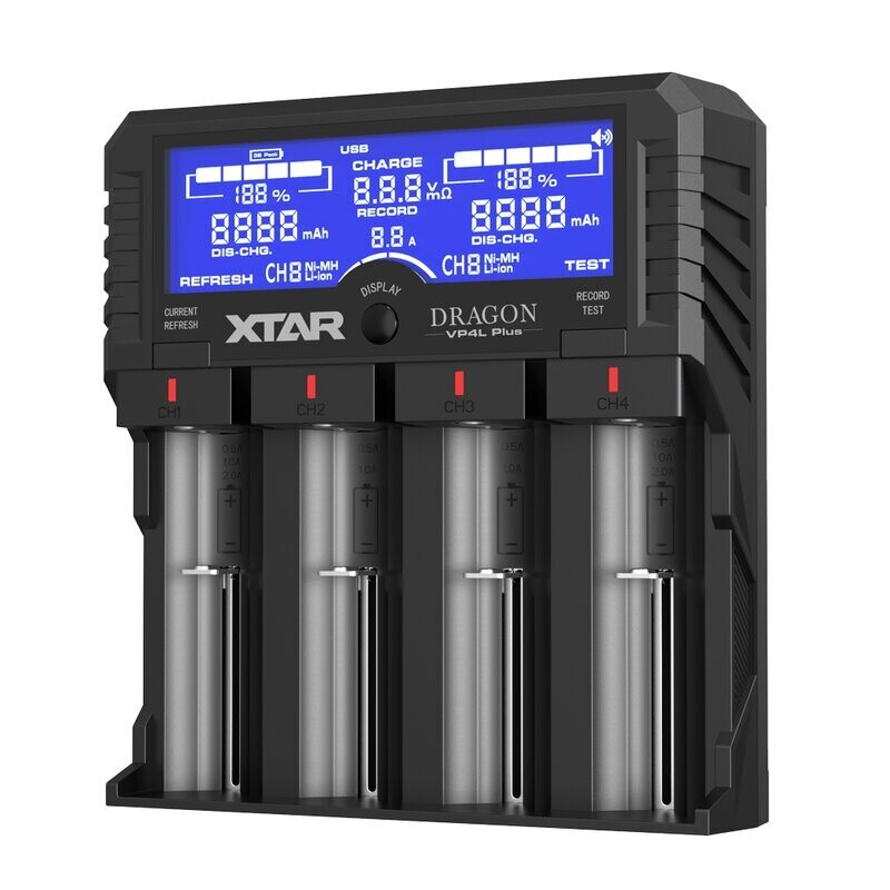 Зарядное устройство XTAR VP4L Plus Dragon