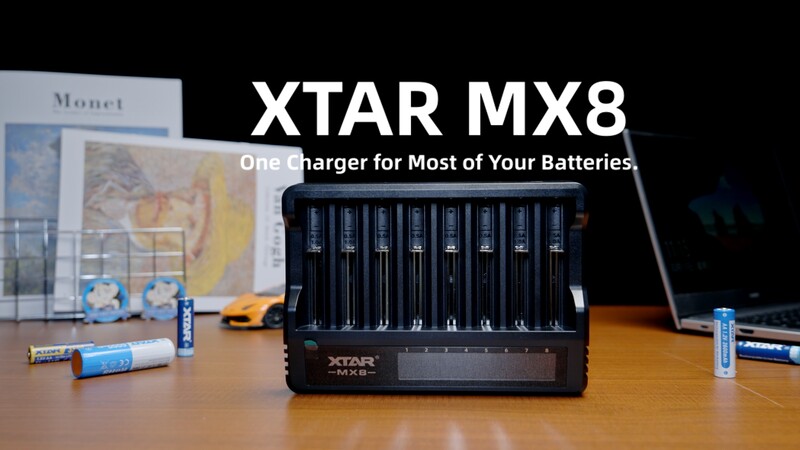 Зарядное устройство XTAR MX8