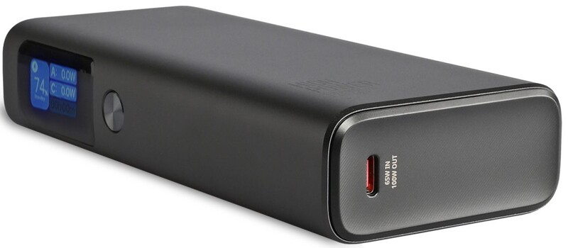 Универсальная мобильная батарея Videx VPB-323 20000mAh, 100W Black