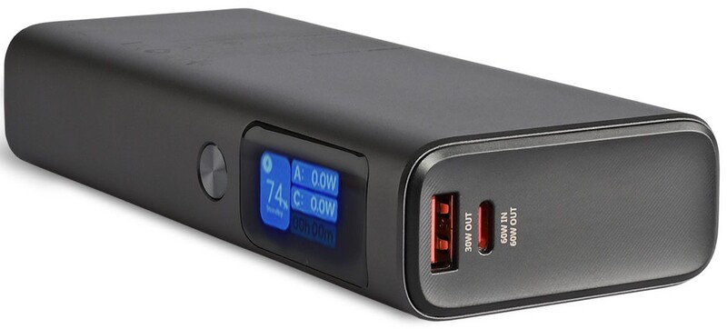 Универсальная мобильная батарея Videx VPB-323 20000mAh, 100W Black