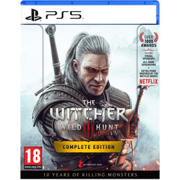 Гра The Witcher 3: Wild Hunt Complete Edition + 10th Anniversary Steelbook для Sony PlayStation 5, Blu-ray (5908305250463)