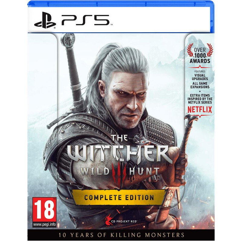 Игра The Witcher 3: Wild Hunt Complete Edition + 10th Anniversary Steelbook для Sony PlayStation 5, Blu-ray (5908305250463)