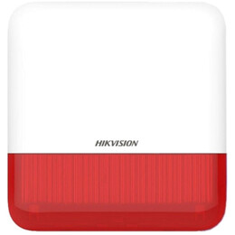 Бездротова сирена Hikvision DS-PS1-E-WE-Red