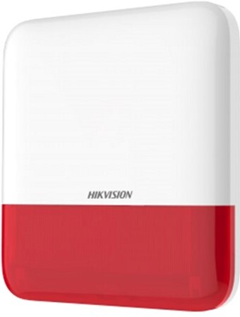 Беспроводная сирена Hikvision DS-PS1-E-WE-Red