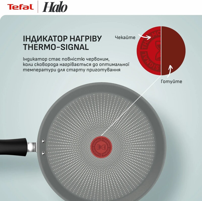 Сковорода для блинов Tefal Halo Eucalyptus 25 см (G0163802)