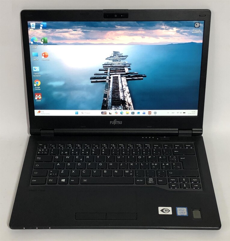 Ноутбук Fujitsu Lifebook E549 / 14" FullHD IPS / i5-8265U / 8GB / 256GB SSD / Win11Pro / Backlight / сканер отпечатка - Б/у