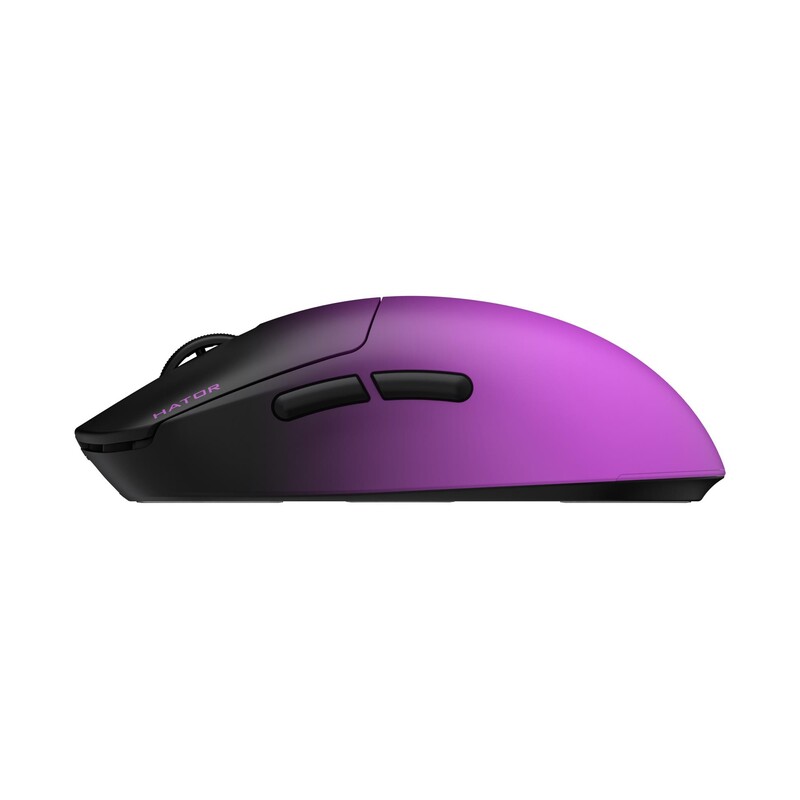 Мышь беспроводная Hator Quasar 3 Ultima 8K Wireless Black/Violet (HTM760)