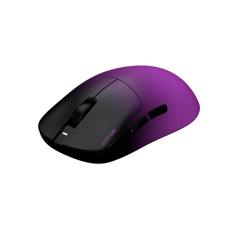 Мышь беспроводная Hator Quasar 3 Ultima 8K Wireless Black/Violet (HTM760)