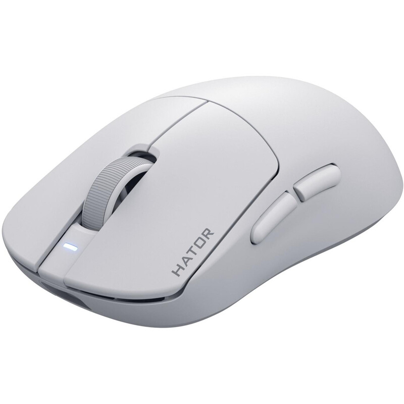 Мышь беспроводная Hator Quasar 3S Ultima 8K Wireless White (HTM661)