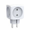 Фото - Розгалужувач ColorWay CW-CHE4W 4 розетки White | click.ua