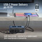 Фото - Фільтр живлення ColorWay CW-CHE25PDB 45W 2 розетки, 1xUSB-A 2xUSB-C, 2 м, синій | click.ua