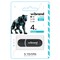 Фото - Флеш-накопитель USB 4GB Wibrand Panther Black (WI2.0/PA4P2B) | click.ua