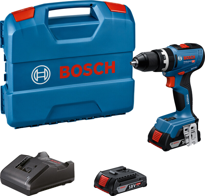 Дрель-шуруповерт Bosch Professional GSB 18V-65 (06019N3100)
