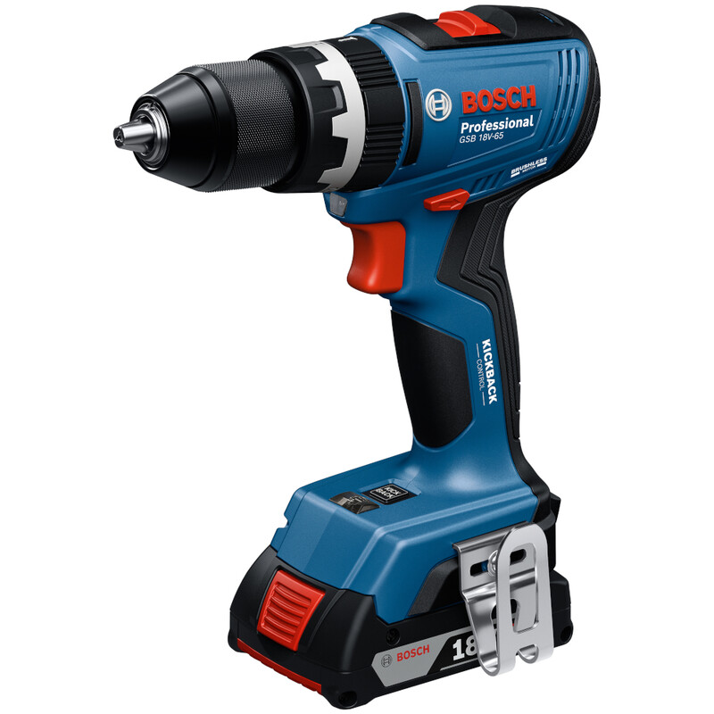 Дрель-шуруповерт Bosch Professional GSB 18V-65 (06019N3100)