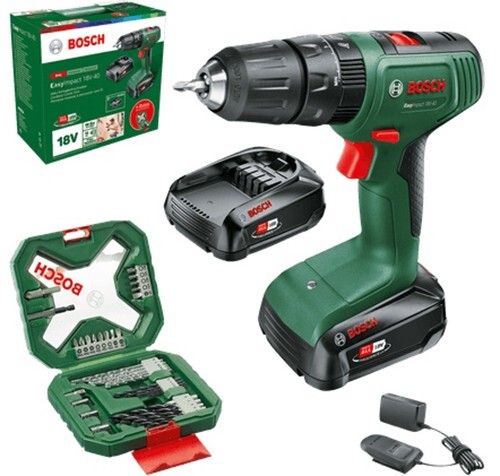 Дрель-шуруповерт Bosch EasyImpact 18V-40 (06039D8109)