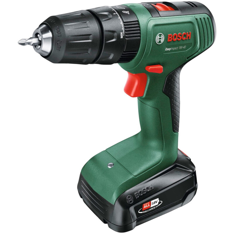 Дрель-шуруповерт Bosch EasyImpact 18V-40 (06039D8109)