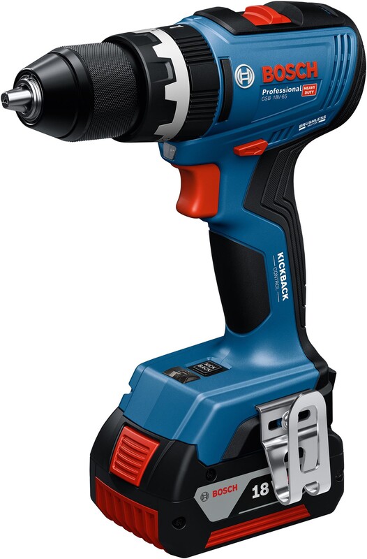 Дрель-шуруповерт Bosch Professional GSB 18V-65 (06019N3303)