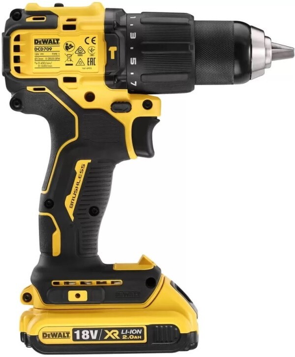 Дрель-шуруповерт DeWalt XR DCD709D2T