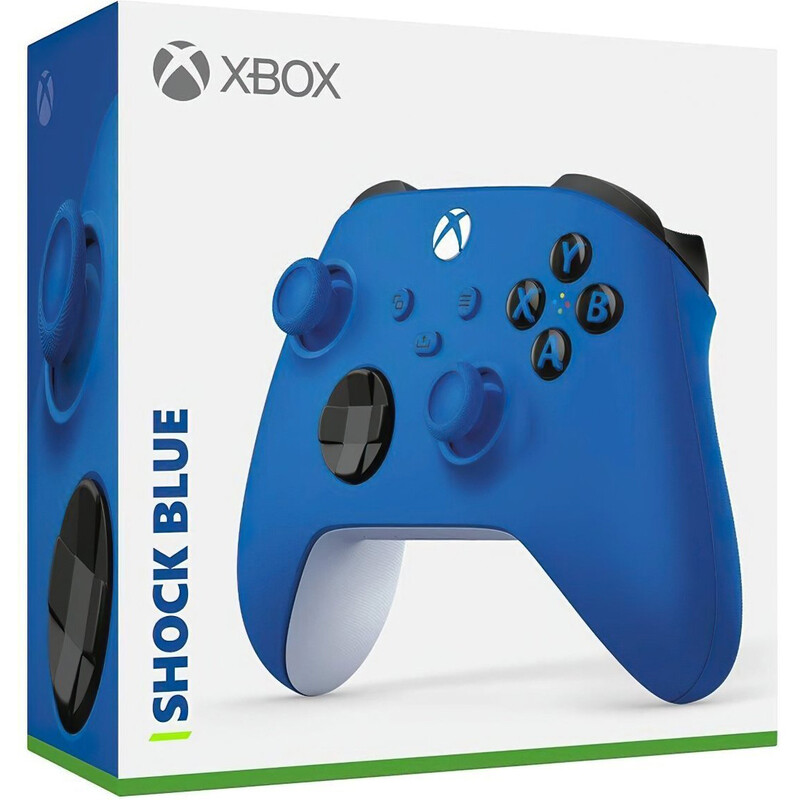 Геймпад Microsoft Xbox Shock Blue (EP2-29940)